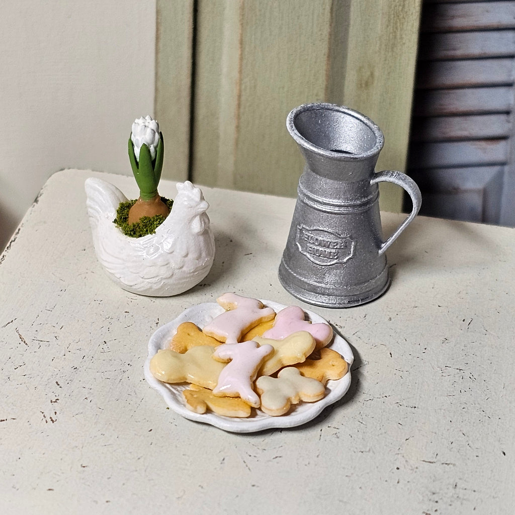 Krug "Flower Home" silber