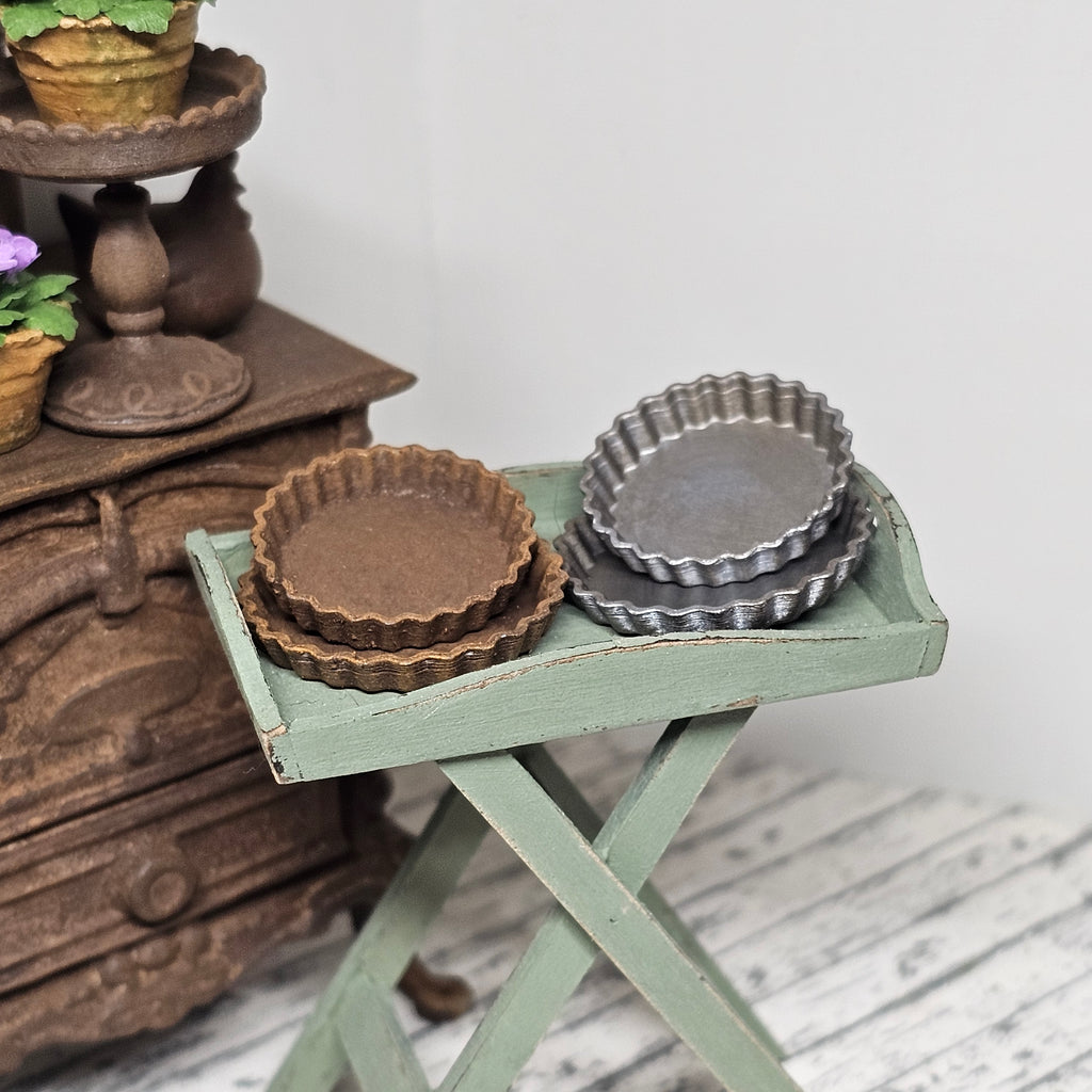 Set Tarteformen rostig