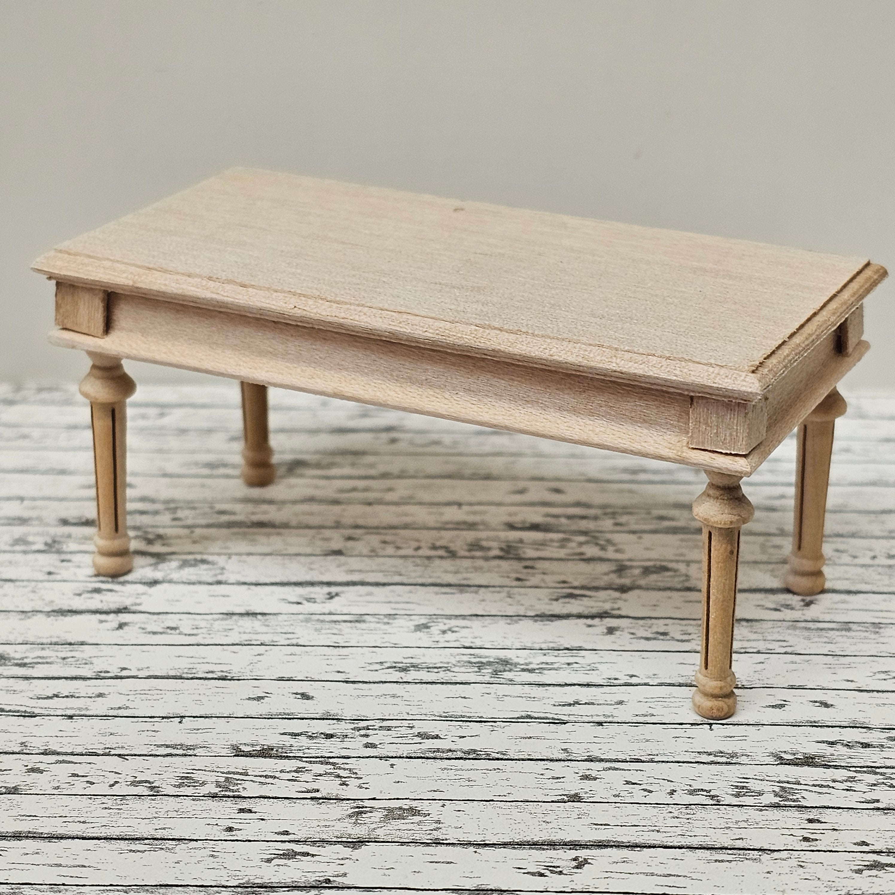 Couchtisch rechteckig Naturholz