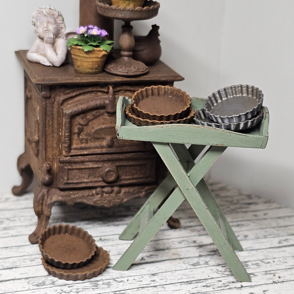 Set Tarteformen rostig