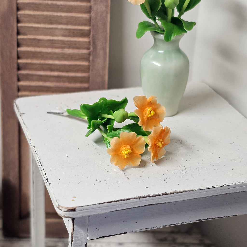 Sträußchen Blumen orange