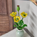 Sträußchen Mohnblume gelb
