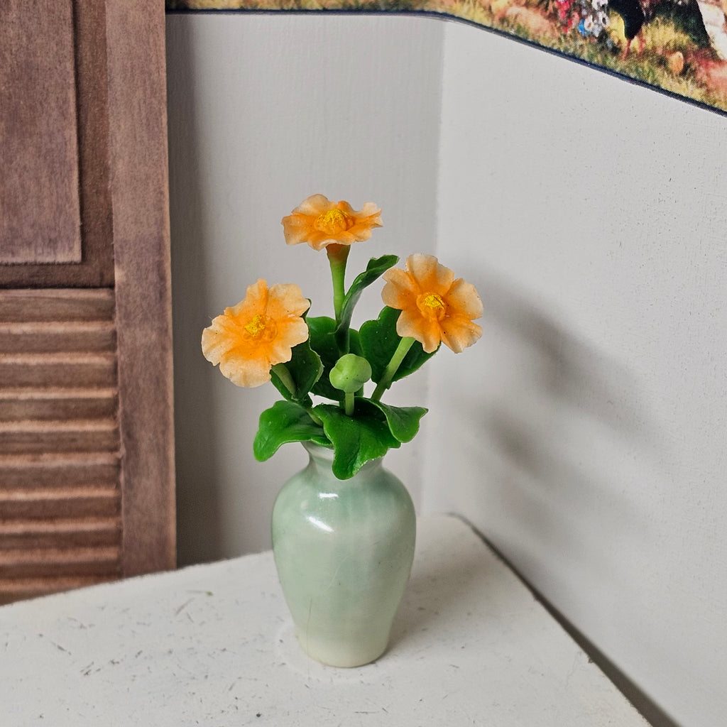 Sträußchen Blumen orange