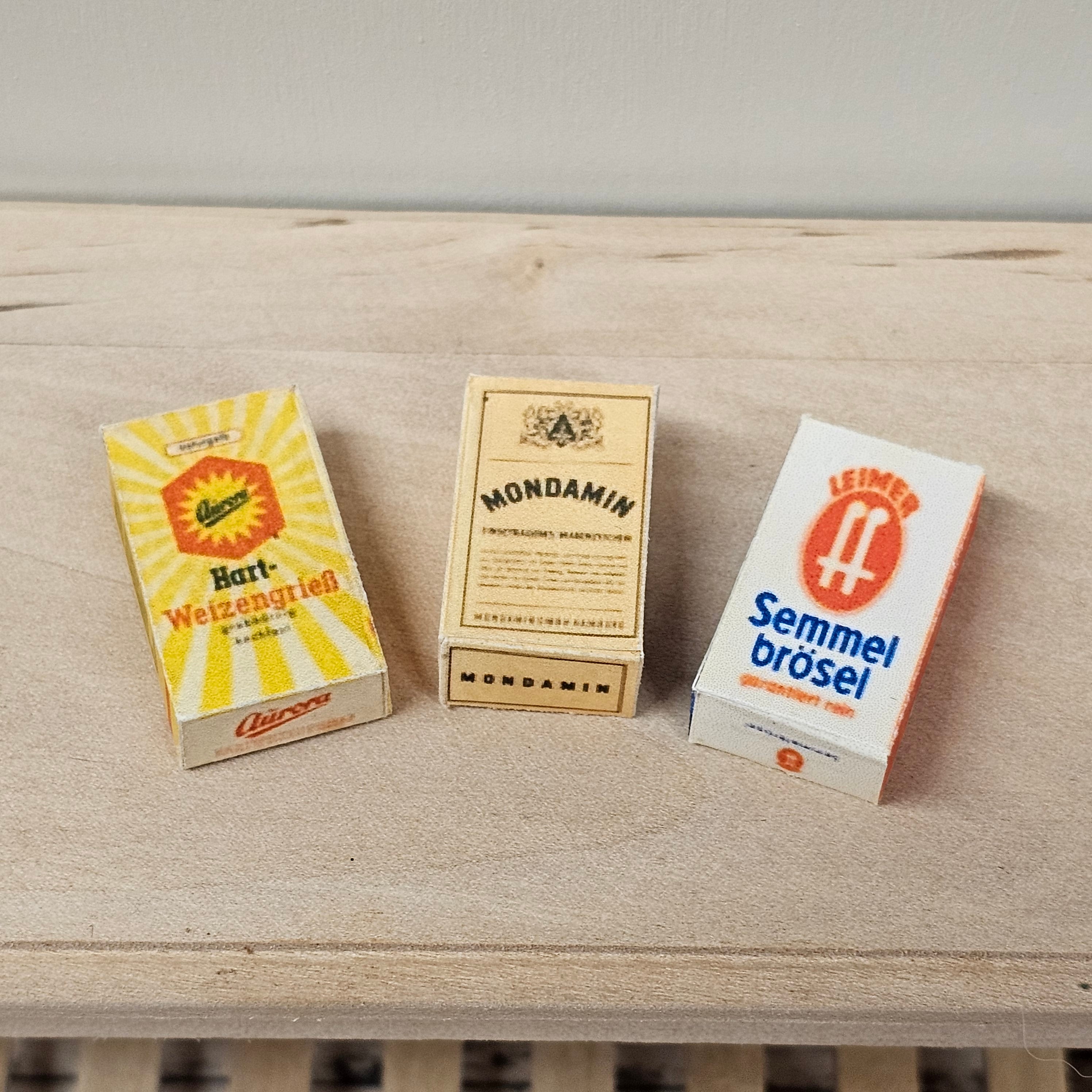 3 Packungen für den Kaufladen