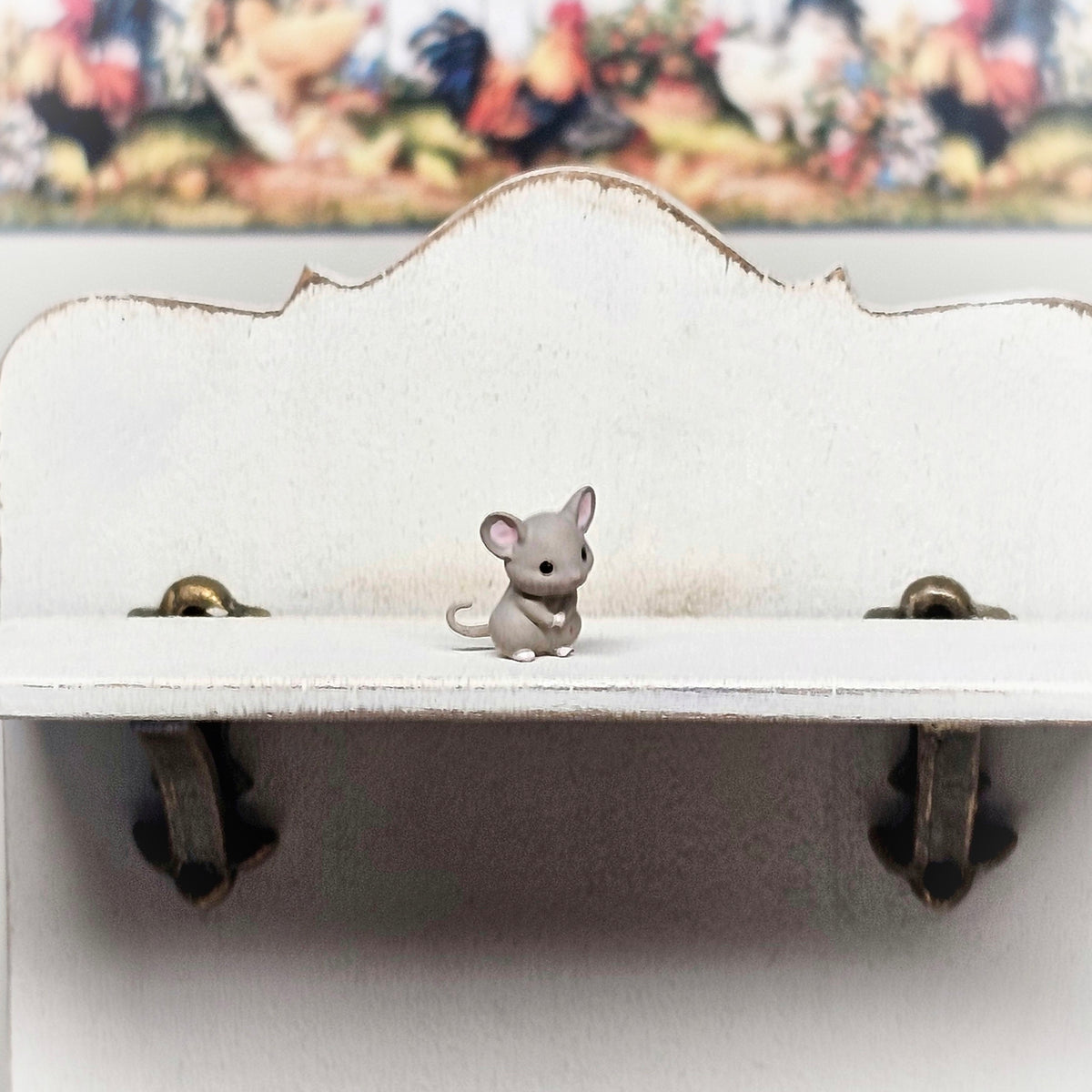 Maus sitzend
