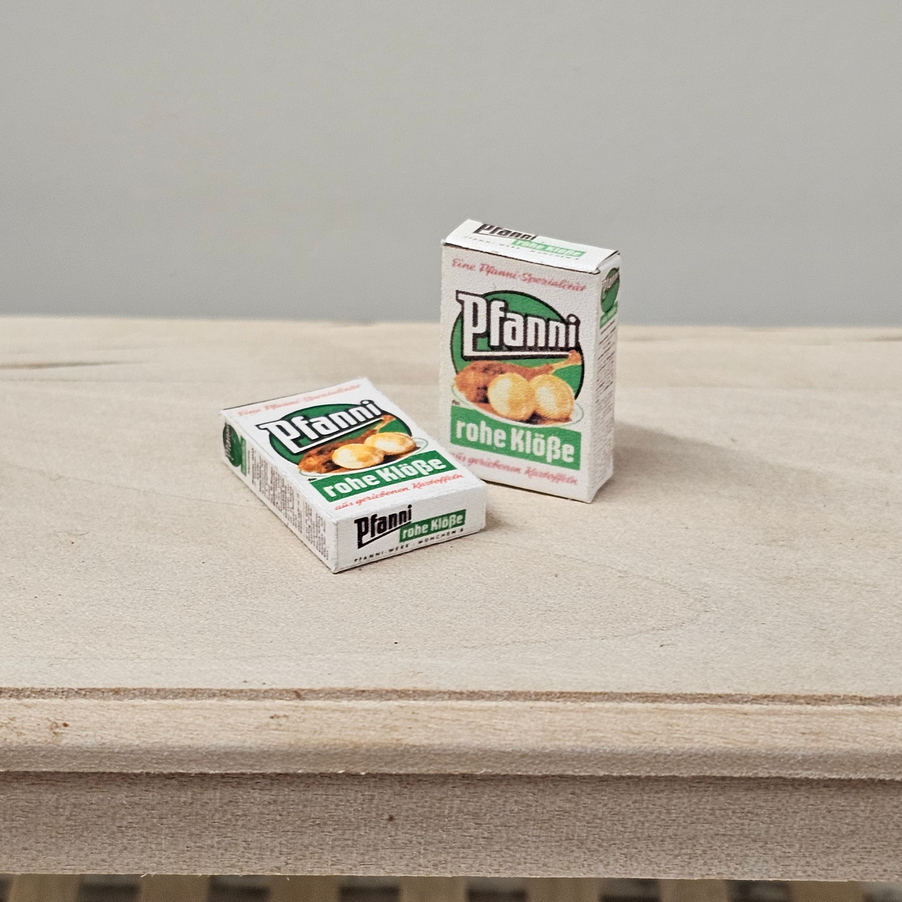 Packung Pfanni rohe Klöse